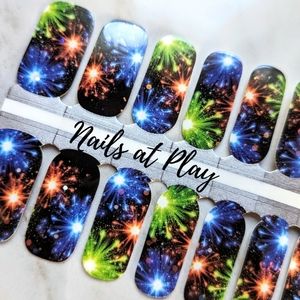 5 for $20 Nail Wraps- Bright Boom
